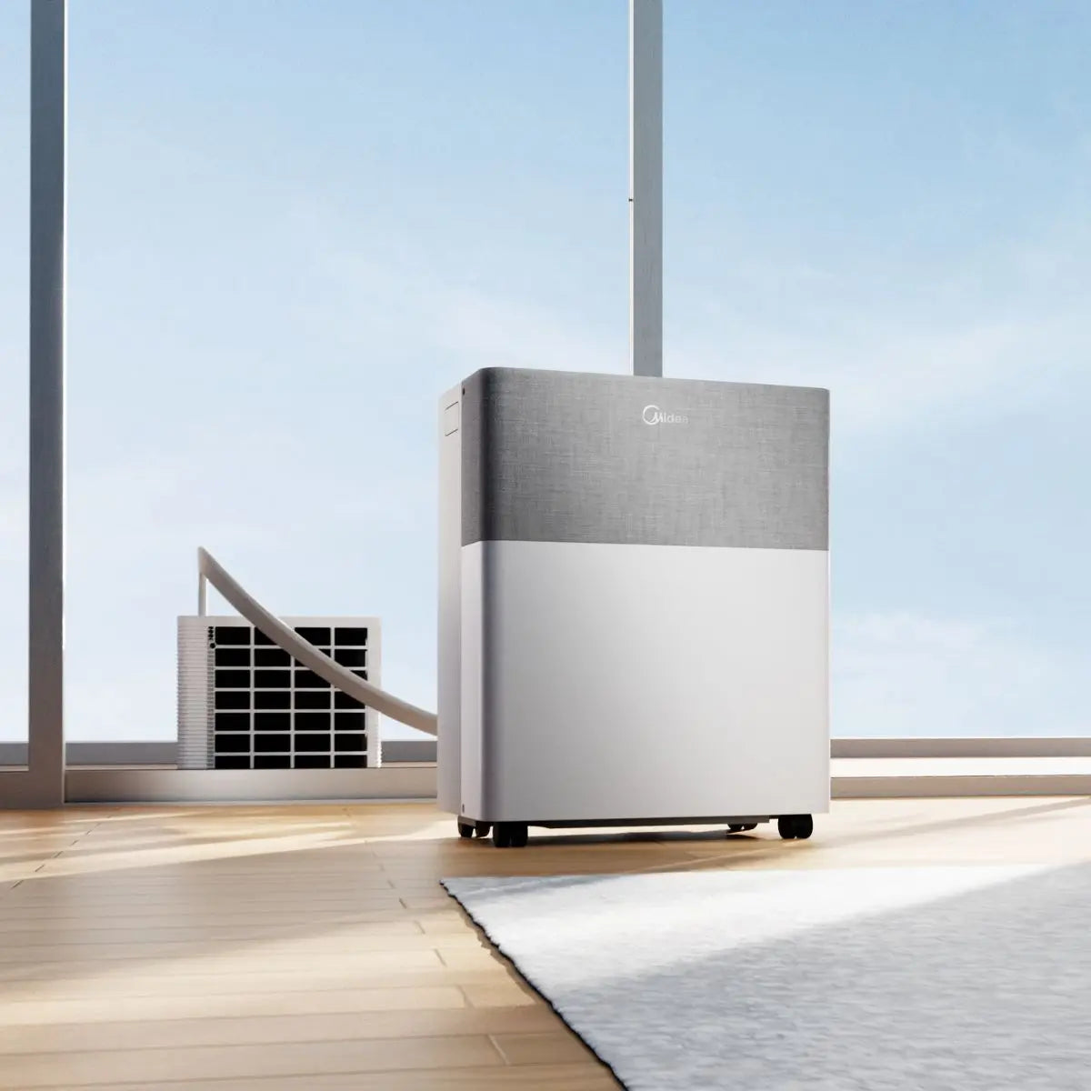 Midea PortaSplit 4-in-1 Mobile Klimaanlage und Luftentfeuchter 3,5 kW