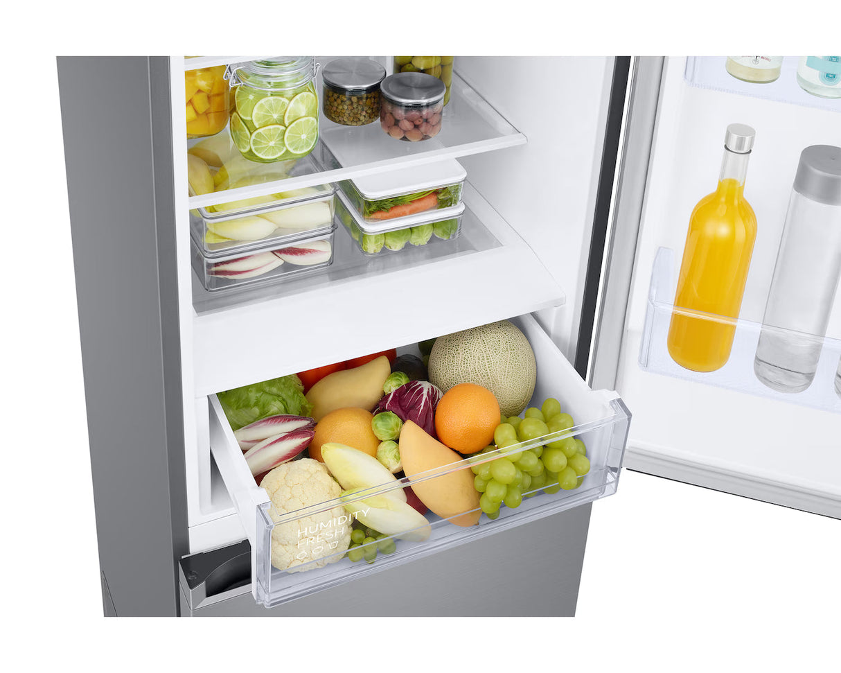 Samsung Bespoke Silver RB38C600CS9 – No-Frost-Kühl-Gefrierkombination mit 390 Litern, Energieeffizienzklasse C