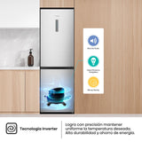 Hisense – No-Frost-Kühl-Gefrierkombination mit 304 Litern und Inverter-Technologie