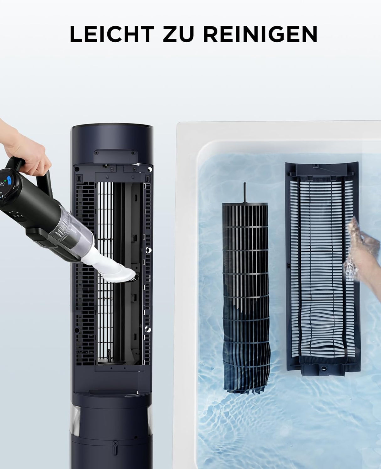 Midea Sensicool Luftkühler mit 7L Wasserkühlung | Mobile Klimaanlage ohne Abluftschlauch