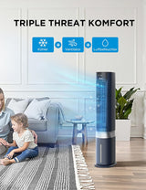 Midea Sensicool Luftkühler mit 7L Wasserkühlung | Mobile Klimaanlage ohne Abluftschlauch
